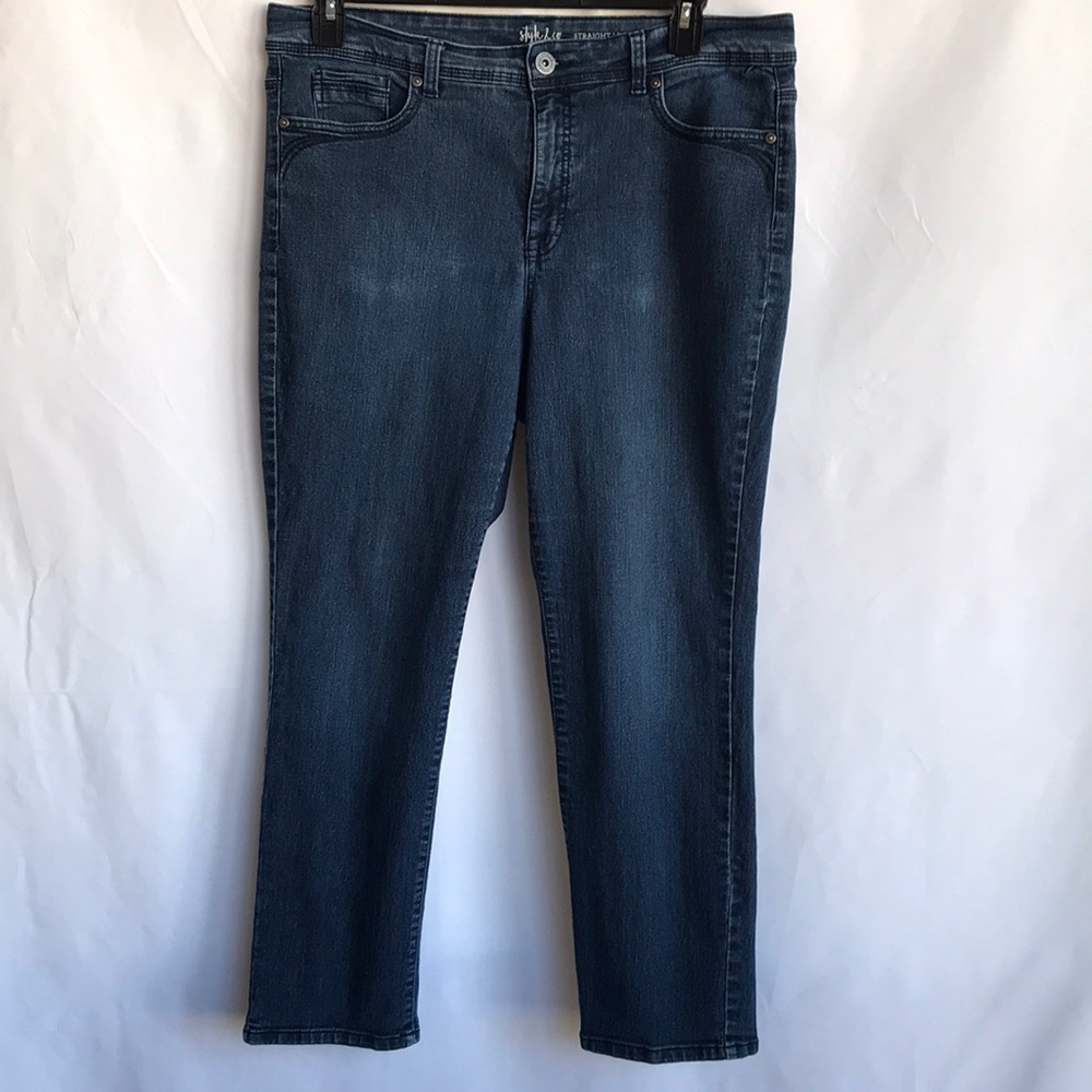 Style & Co. straight leg jeans, size 16S